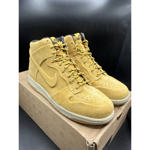 Nike Dunk High Vac Tech Wheat Pack SZ. 11.5 (486987-700) DS OG ALL RARE 2011 NEW main image 8
